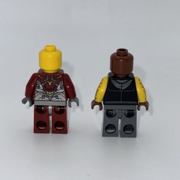 LEGO Marvel Minifigures Shocker sh404 & Iron Man Mk47 sh405 76083 Incomplete - Picture 3 of 11